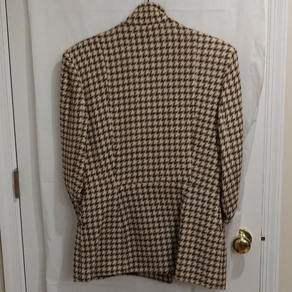 Tahari Houndstooth Vintage 80's Blazer - Picture 15 of 15